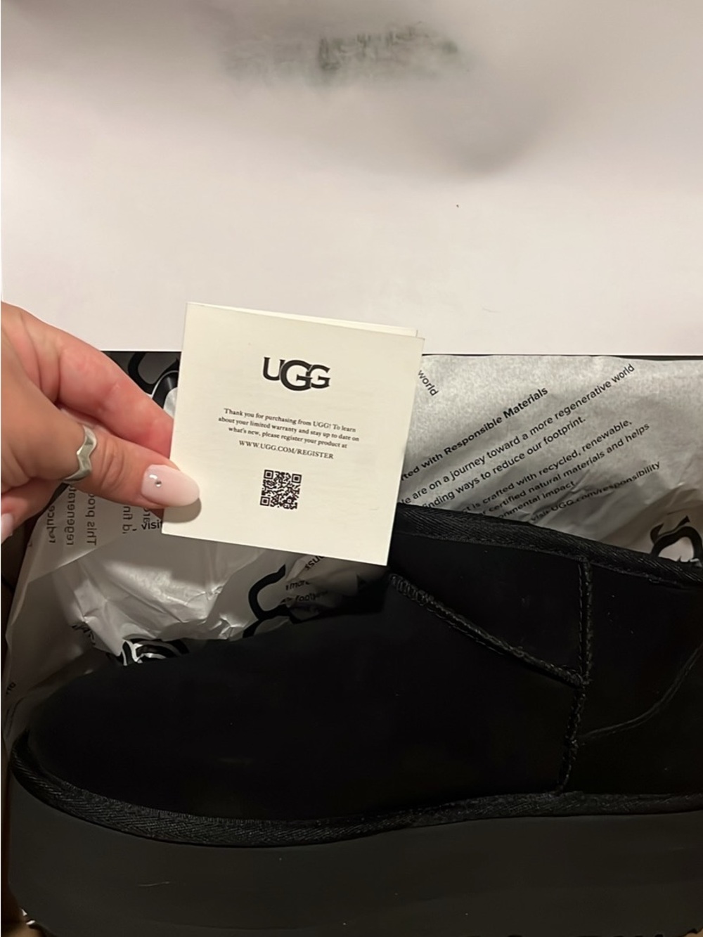 Brand new UGG ultra mini platform boots